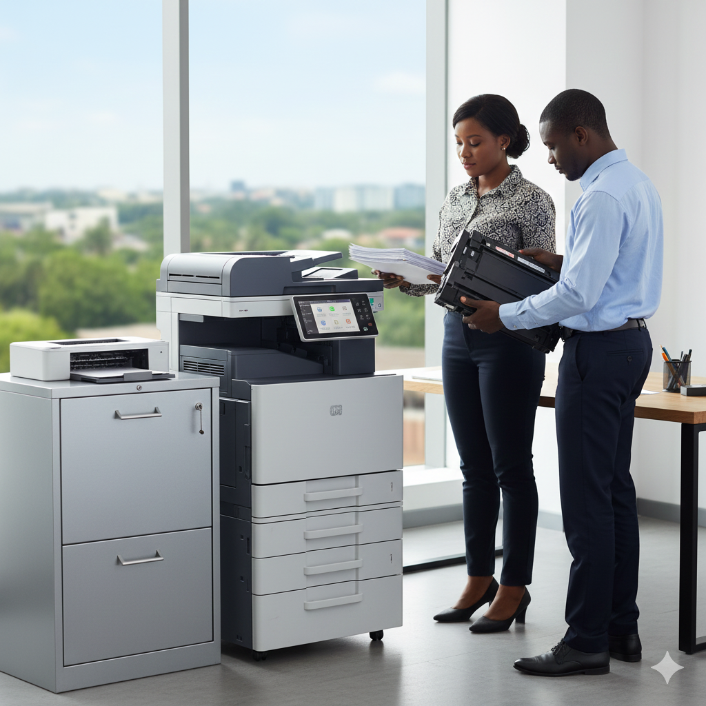 Managed print services for offices